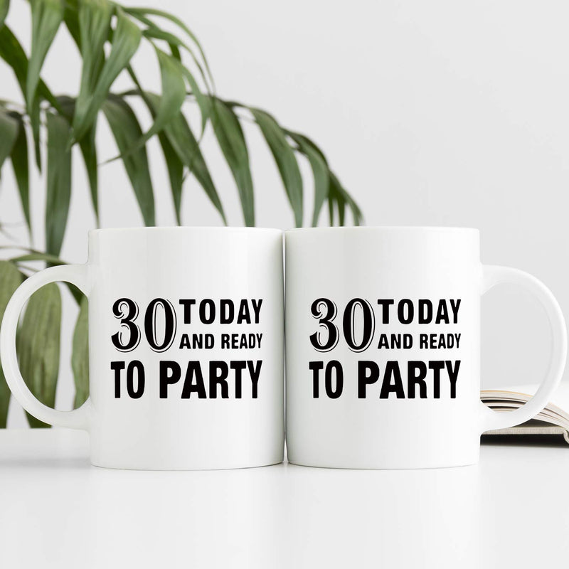 30th Birthday Gifts for Men - 1989 Birthday Gifts for Men, 30 Years Old Birthday Gifts Coffee Mug for Dad, Husband, Friend, Brother, Him, Colleague, Coworker - 11oz