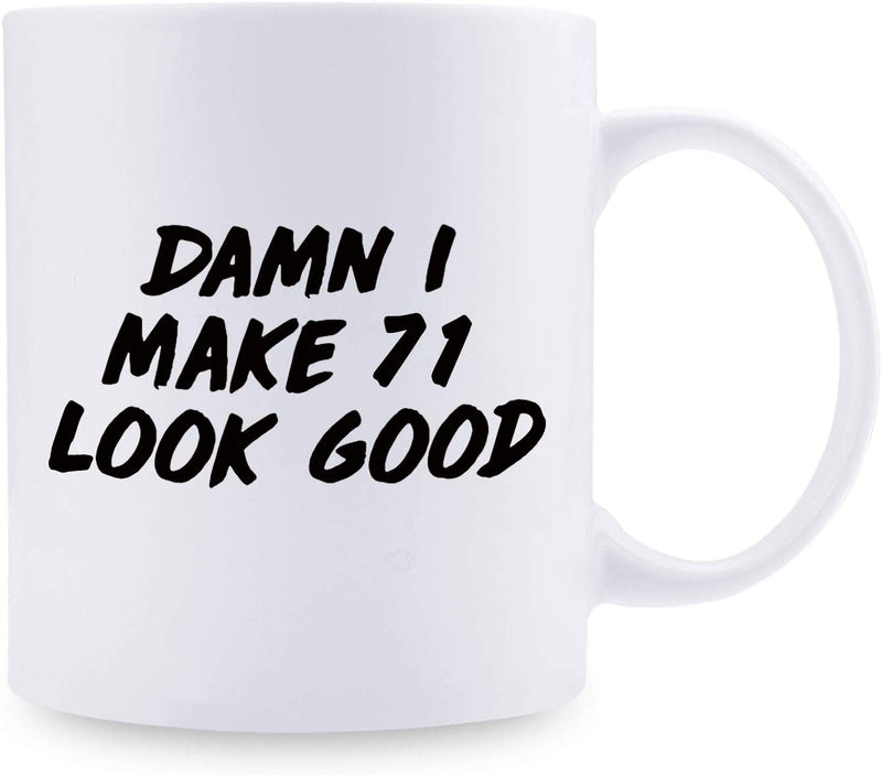 71st Birthday Gifts for Women - 1948 Birthday Gifts for Women, 71 Years Old Birthday Gifts Coffee Mug for Mom, Wife, Friend, Sister, Her, Colleague, Coworker - 11oz