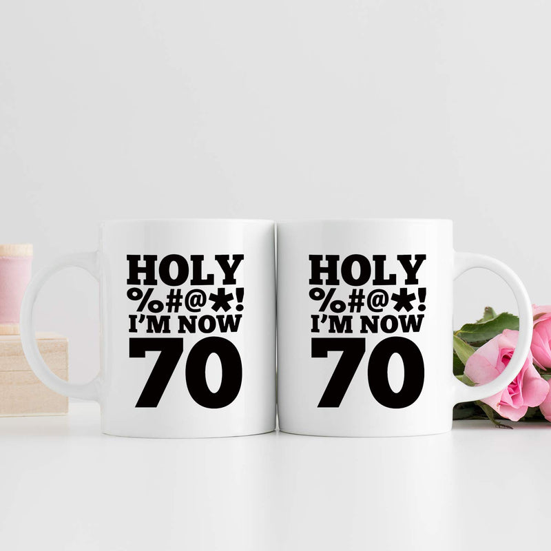 70th Birthday Gifts for Women - 1949 Birthday Gifts for Women, 70 Years Old Birthday Gifts Coffee Mug for Mom, Wife, Friend, Sister, Her, Colleague, Coworker, HOLY MUG - 11oz