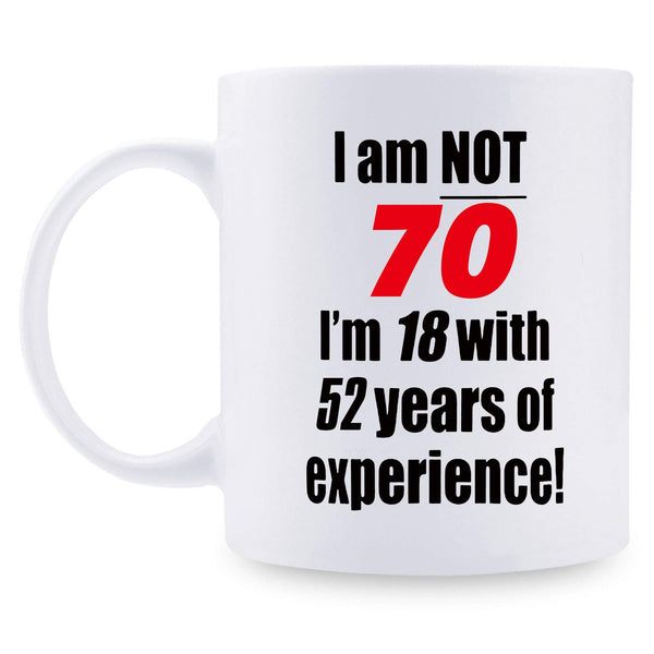 70th Birthday Gifts for Women - 1949 Birthday Gifts for Women, 70 Years Old Birthday Gifts Coffee Mug for Mom, Wife, Friend, Sister, Her, Colleague, Coworker - 11oz