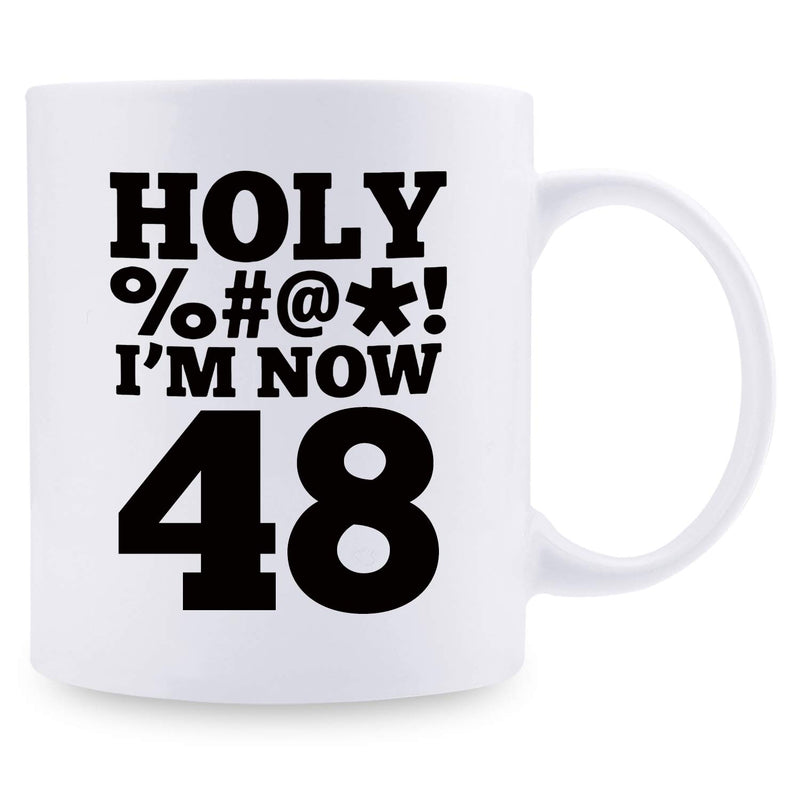 48th Birthday Gifts for Men - 1971 Birthday Gifts for Men, 48 Years Old Birthday Gifts Coffee Mug for Dad, Husband, Friend, Brother, Him, Colleague, Coworker, HOLY MUG - 11oz