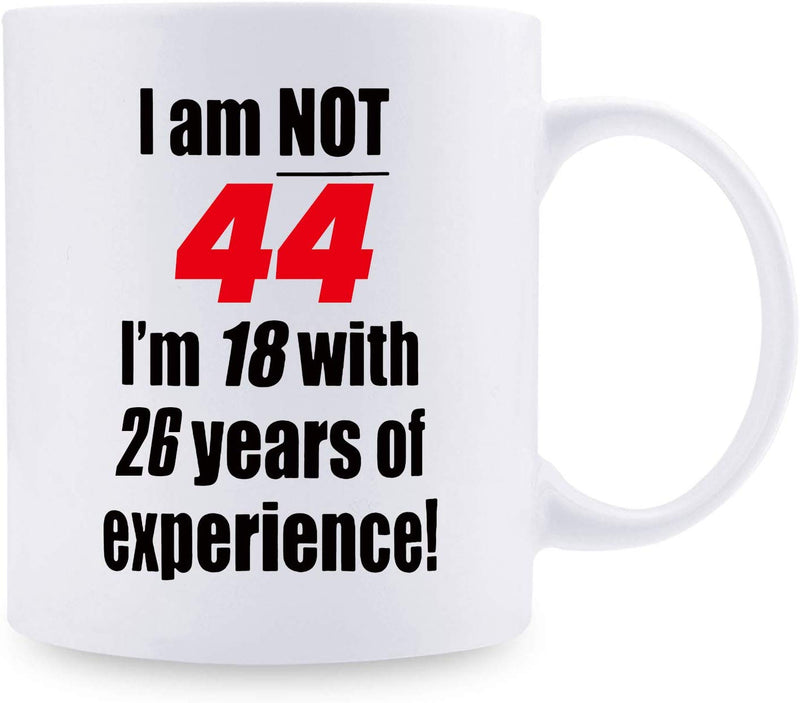 44th Birthday Gifts for Women - 1975 Birthday Gifts for Women, 44 Years Old Birthday Gifts Coffee Mug for Mom, Wife, Friend, Sister, Her, Colleague, Coworker - 11oz