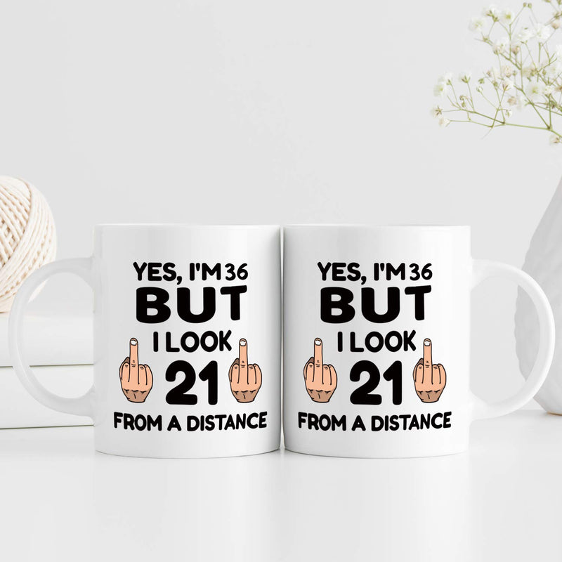 36th Birthday Gifts for Men - 1983 Birthday Gifts for Men, 36 Years Old Birthday Gifts Coffee Mug for Dad, Husband, Friend, Brother, Him, Colleague, Coworker - 11oz