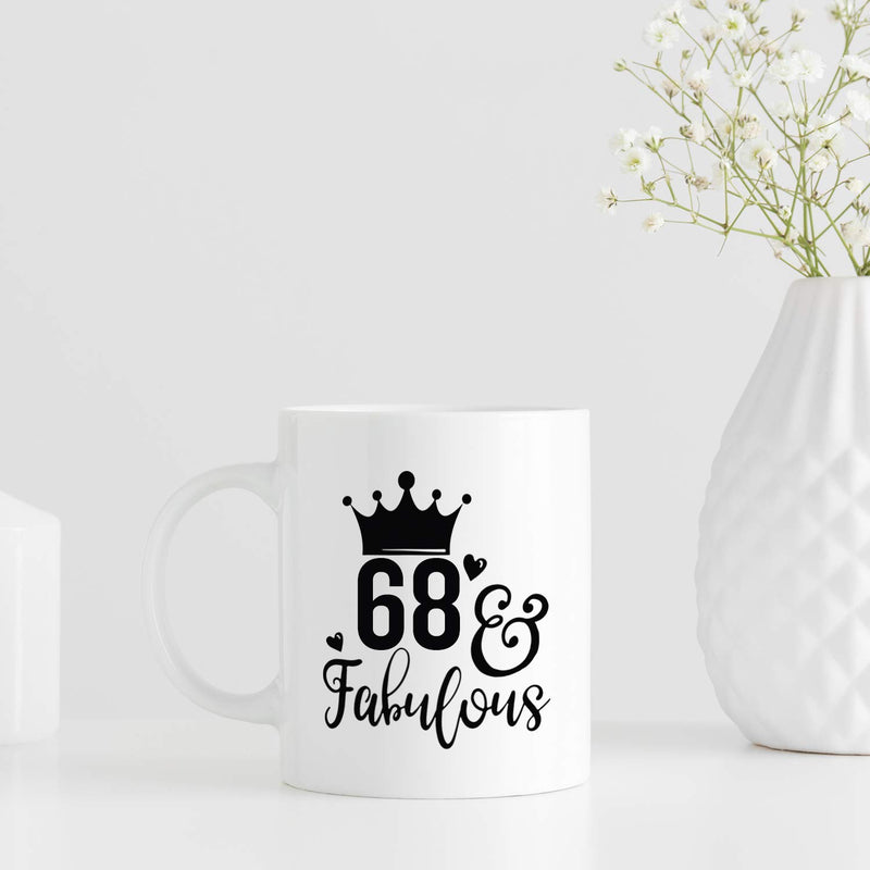 68th Birthday Gifts for Men - 1951 Birthday Gifts for Men, 68 Years Old Birthday Gifts Coffee Mug for Dad, Husband, Friend, Brother, Him, Colleague, Coworker - 11oz