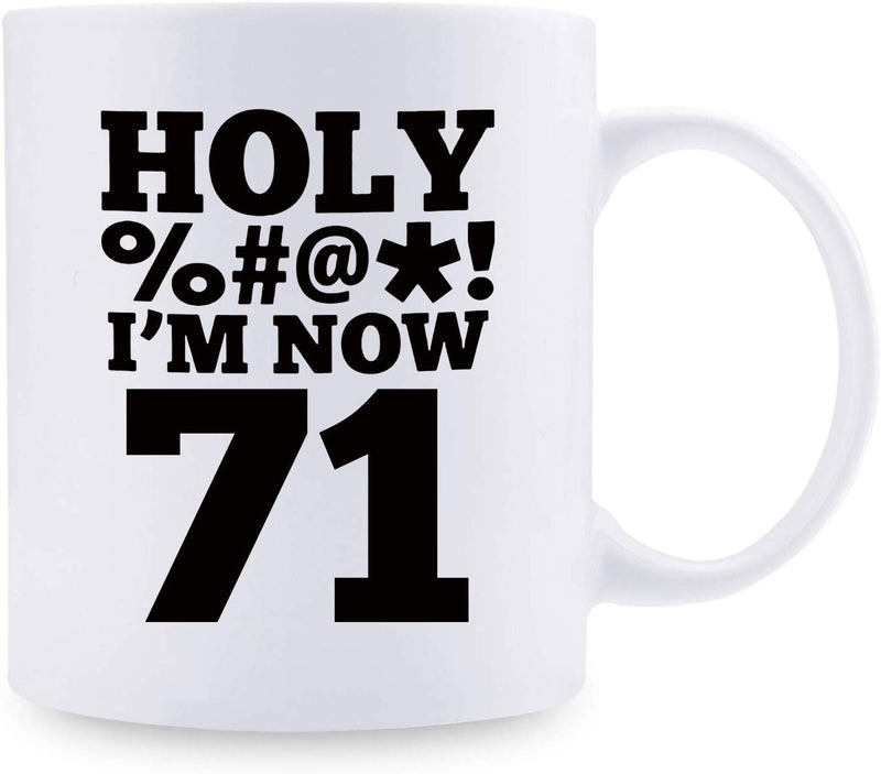 71st Birthday Gifts for Women - 1948 Birthday Gifts for Women, 71 Years Old Birthday Gifts Coffee Mug for Mom, Wife, Friend, Sister, Her, Colleague, Coworker, HOLY MUG - 11oz