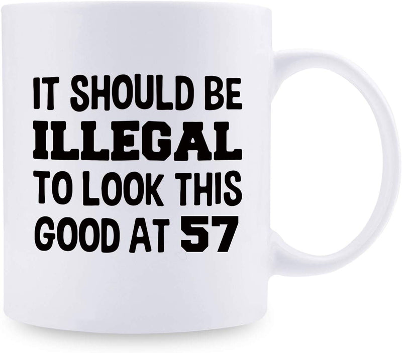 57th Birthday Gifts for Men - 1962 Birthday Gifts for Men, 57 Years Old Birthday Gifts Coffee Mug for Dad, Husband, Friend, Brother, Him, Colleague, Coworker - 11oz