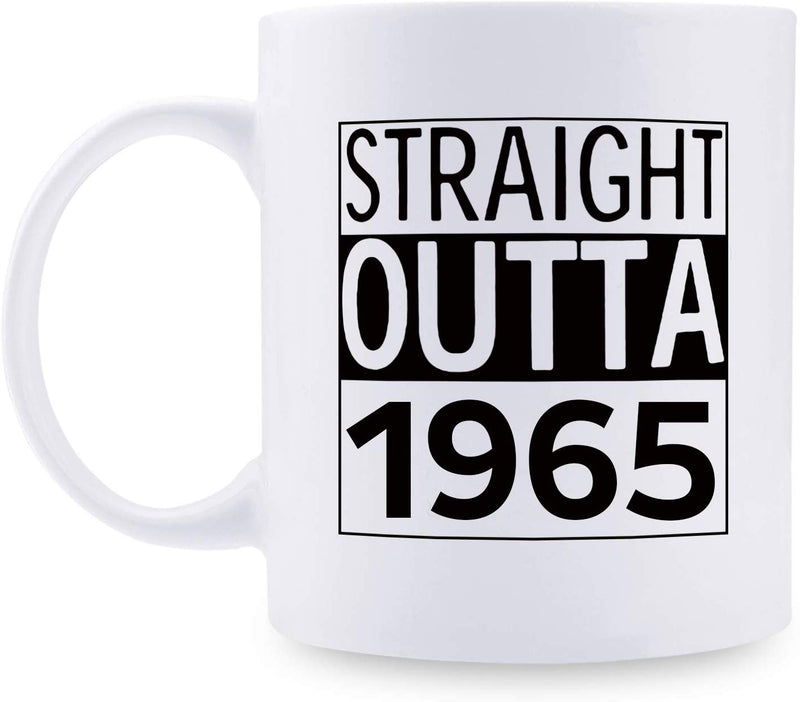 54th Birthday Gifts for Men - 1965 Birthday Gifts for Men, 54 Years Old Birthday Gifts Coffee Mug for Dad, Husband, Friend, Brother, Him, Colleague, Coworker - 11oz