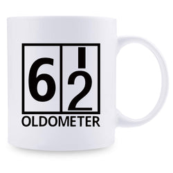 62nd Birthday Gifts for Women - 1957 Birthday Gifts for Women, 62 Years Old Birthday Gifts Coffee Mug for Mom, Wife, Friend, Sister, Her, Colleague, Coworker, Oldometer Mug - 11oz