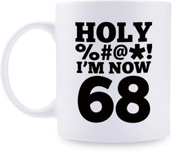 68th Birthday Gifts for Women - 1951 Birthday Gifts for Women, 68 Years Old Birthday Gifts Coffee Mug for Mom, Wife, Friend, Sister, Her, Colleague, Coworker, HOLY MUG - 11oz