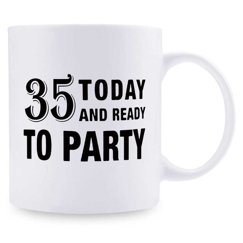 35th Birthday Gifts for Women - 1984 Birthday Gifts for Women, 35 Years Old Birthday Gifts Coffee Mug for Mom, Wife, Friend, Sister, Her, Colleague, Coworker - 11oz