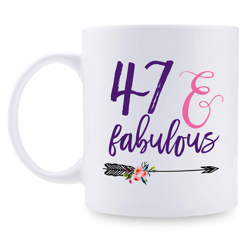 47th Birthday Gifts for Men - 1972 Birthday Gifts for Men, 47 Years Old Birthday Gifts Coffee Mug for Dad, Husband, Friend, Brother, Him, Colleague, Coworker - 11oz