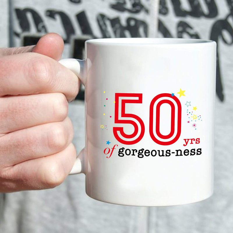 50th Birthday Gifts for Men - 1969 Birthday Gifts for Men, 50 Years Old Birthday Gifts Coffee Mug for Dad, Husband, Friend, Brother, Him, Colleague, Coworker - 11oz