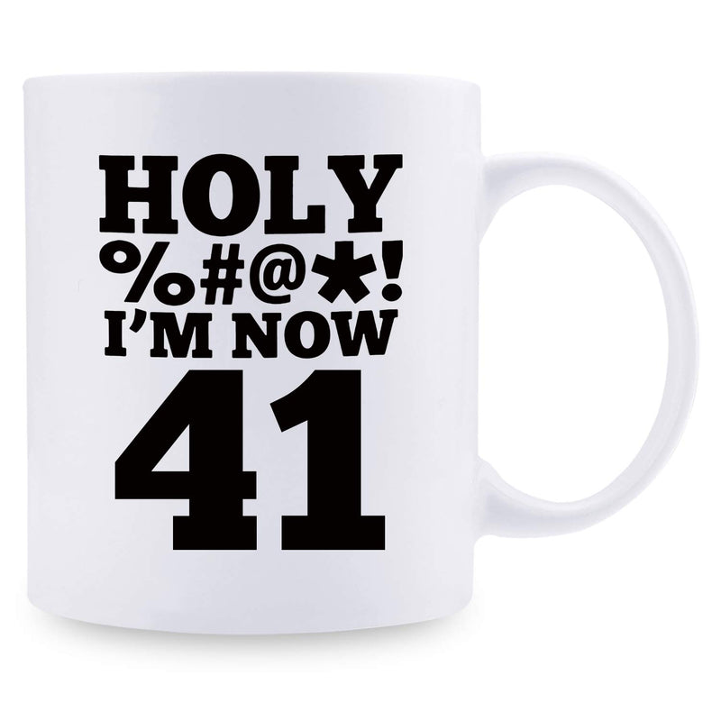 41st Birthday Gifts for Women - 1978 Birthday Gifts for Women, 41 Years Old Birthday Gifts Coffee Mug for Mom, Wife, Friend, Sister, Her, Colleague, Coworker, HOLY MUG- 11oz