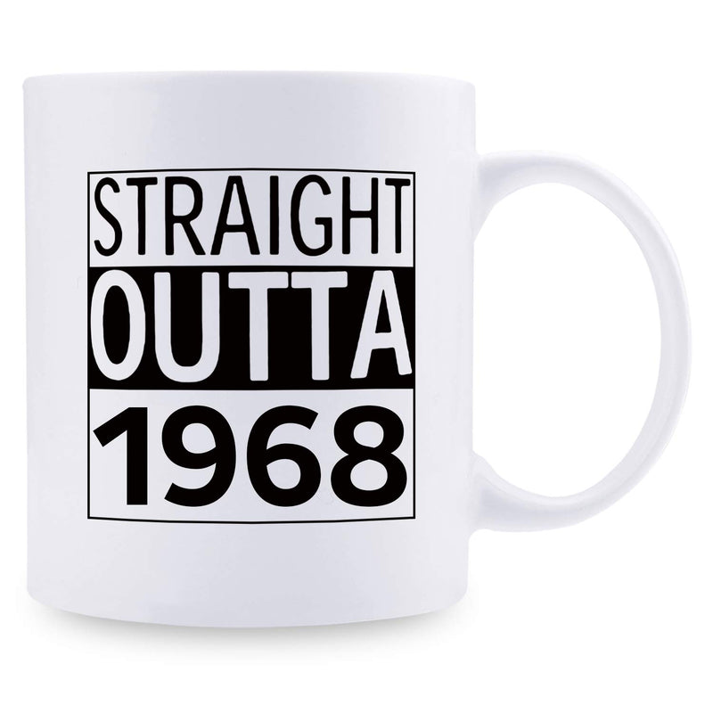 51st Birthday Gifts for Men - 1968 Birthday Gifts for Men, 51 Years Old Birthday Gifts Coffee Mug for Dad, Husband, Friend, Brother, Him, Colleague, Coworker - 11oz