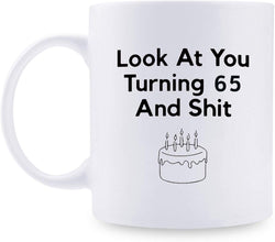 65th Birthday Gifts for Women - 1954 Birthday Gifts for Women, 65 Years Old Birthday Gifts Coffee Mug for Mom, Wife, Friend, Sister, Her, Colleague, Coworker - 11oz