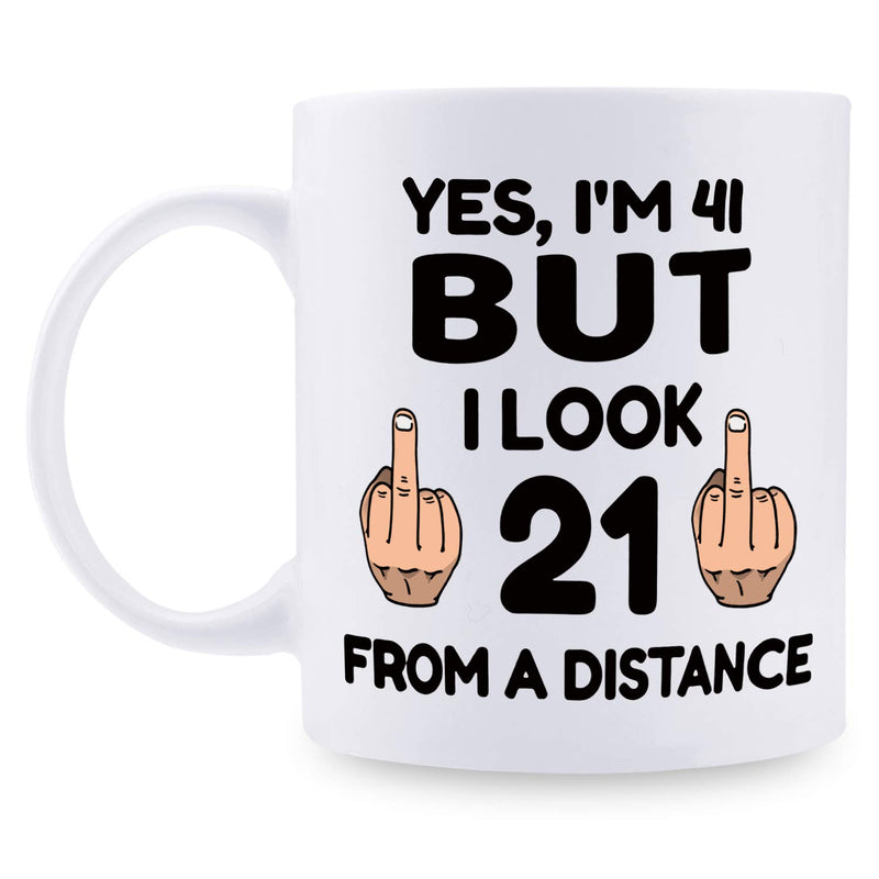 41st Birthday Gifts for Men - 1978 Birthday Gifts for Men, 41 Years Old Birthday Gifts Coffee Mug for Dad, Husband, Friend, Brother, Him, Colleague, Coworker - 11oz