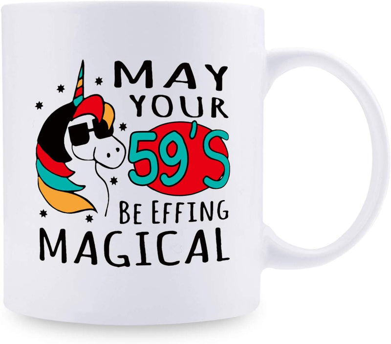 59th Birthday Gifts for Men - 1960 Birthday Gifts for Men, 59 Years Old Birthday Gifts Coffee Mug for Dad, Husband, Friend, Brother, Him, Colleague, Coworker - 11oz