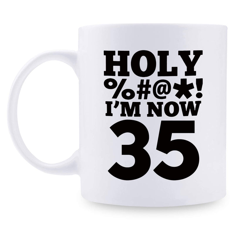 35th Birthday Gifts for Women - 1984 Birthday Gifts for Women, 35 Years Old Birthday Gifts Coffee Mug for Mom, Wife, Friend, Sister, Her, Colleague, Coworker, HOLY MUG- 11oz