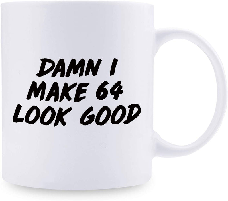 64th Birthday Gifts for Women - 1955 Birthday Gifts for Women, 64 Years Old Birthday Gifts Coffee Mug for Mom, Wife, Friend, Sister, Her, Colleague, Coworker - 11oz