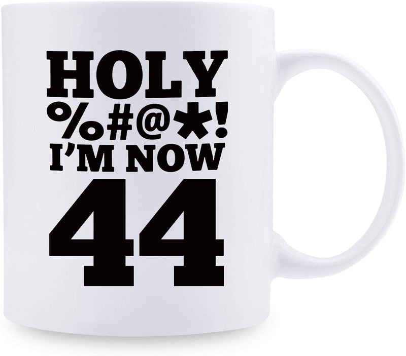 44th Birthday Gifts for Men - 1975 Birthday Gifts for Men, 44 Years Old Birthday Gifts Coffee Mug for Dad, Husband, Friend, Brother, Him, Colleague, Coworker, HOLY MUG - 11oz