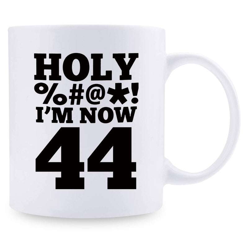 44th Birthday Gifts for Women - 1975 Birthday Gifts for Women, 44 Years Old Birthday Gifts Coffee Mug for Mom, Wife, Friend, Sister, Her, Colleague, Coworker, HOLY MUG - 11oz