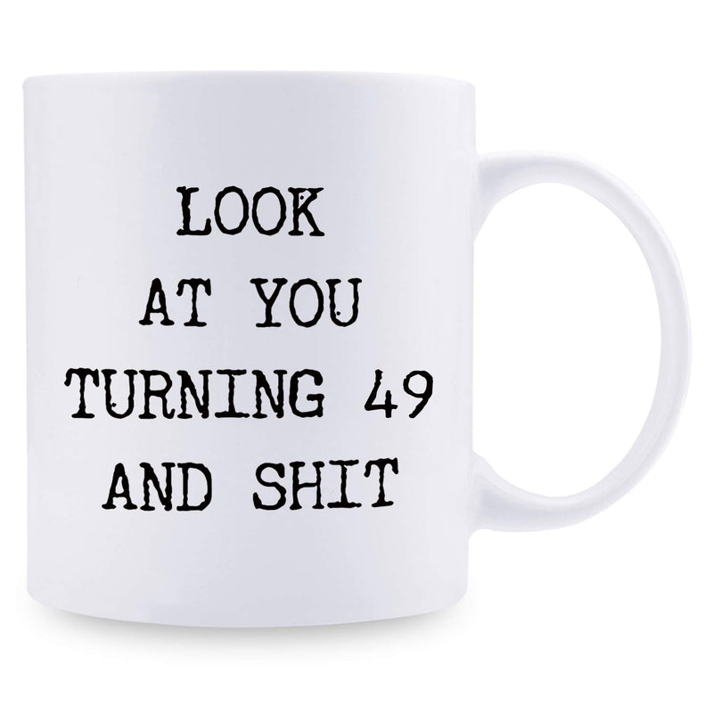 49th Birthday Gifts for Men - 1970 Birthday Gifts for Men, 49 Years Old Birthday Gifts Coffee Mug for Dad, Husband, Friend, Brother, Him, Colleague, Coworker - 11oz