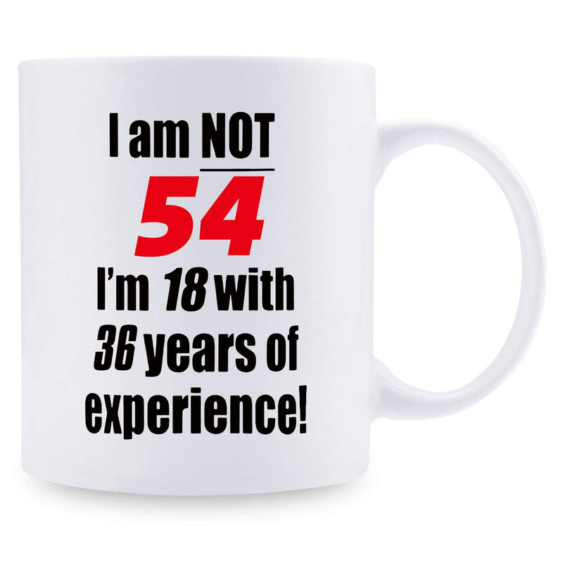 54th Birthday Gifts for Men - 1965 Birthday Gifts for Men, 54 Years Old Birthday Gifts Coffee Mug for Dad, Husband, Friend, Brother, Him, Colleague, Coworker - 11oz