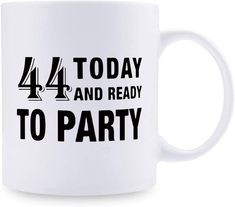 44th Birthday Gifts for Women - 1975 Birthday Gifts for Women, 44 Years Old Birthday Gifts Coffee Mug for Mom, Wife, Friend, Sister, Her, Colleague, Coworker - 11oz