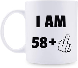 59th Birthday Gifts for Men - 1960 Birthday Gifts for Men, 59 Years Old Birthday Gifts Coffee Mug for Dad, Husband, Friend, Brother, Him, Colleague, Coworker - 11oz