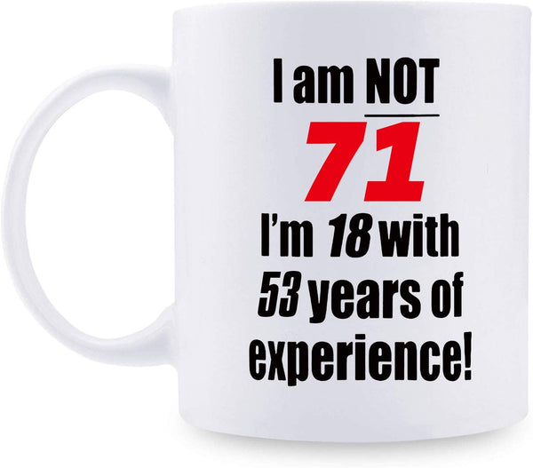 71st Birthday Gifts for Women - 1948 Birthday Gifts for Women, 71 Years Old Birthday Gifts Coffee Mug for Mom, Wife, Friend, Sister, Her, Colleague, Coworker - 11oz