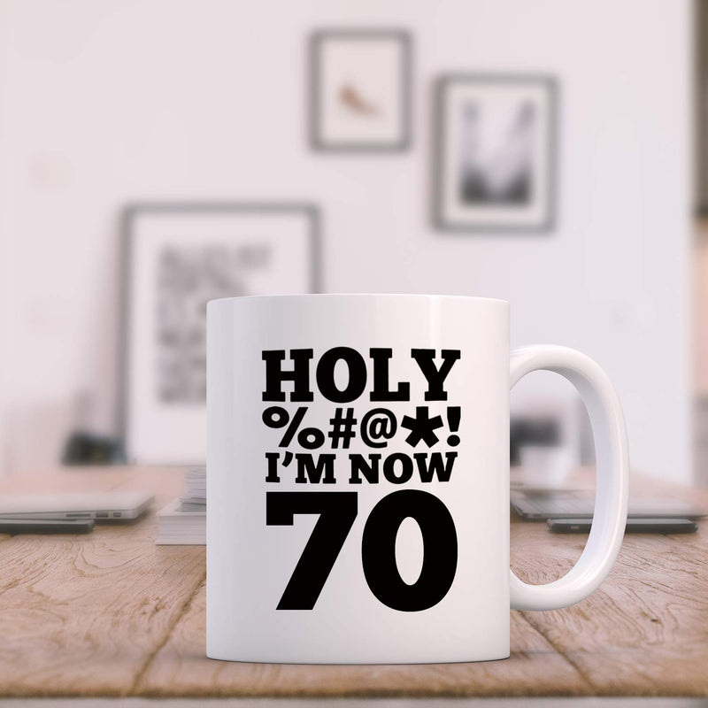 70th Birthday Gifts for Women - 1949 Birthday Gifts for Women, 70 Years Old Birthday Gifts Coffee Mug for Mom, Wife, Friend, Sister, Her, Colleague, Coworker, HOLY MUG - 11oz