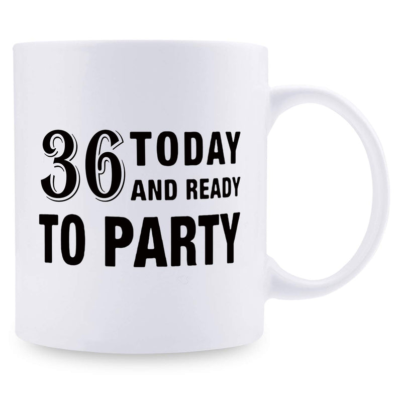 36th Birthday Gifts for Women - 1983 Birthday Gifts for Women, 36 Years Old Birthday Gifts Coffee Mug for Mom, Wife, Friend, Sister, Her, Colleague, Coworker - 11oz