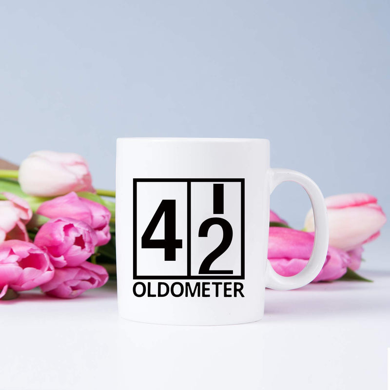 42nd Birthday Gifts for Men - 1977 Birthday Gifts for Men, 42 Years Old Birthday Gifts Coffee Mug for Dad, Husband, Friend, Brother, Him, Colleague, Coworker, Oldometer Mug - 11oz