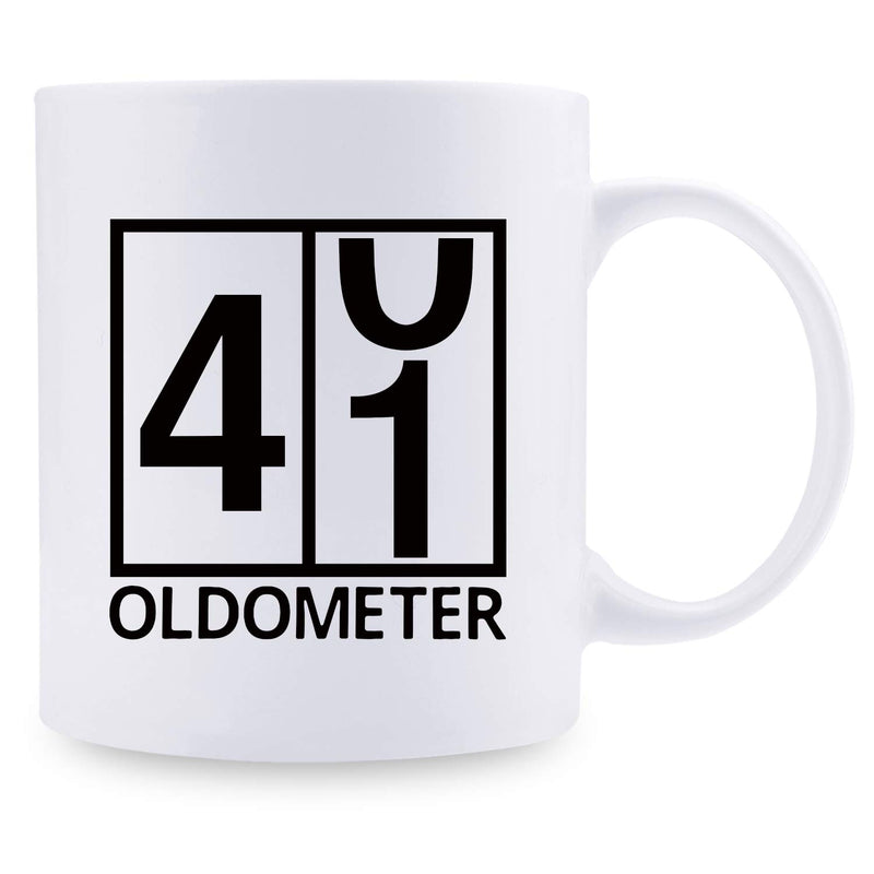 41st Birthday Gifts for Women - 1978 Birthday Gifts for Women, 41 Years Old Birthday Gifts Coffee Mug for Mom, Wife, Friend, Sister, Her, Colleague, Coworker, Oldometer Mug- 11oz