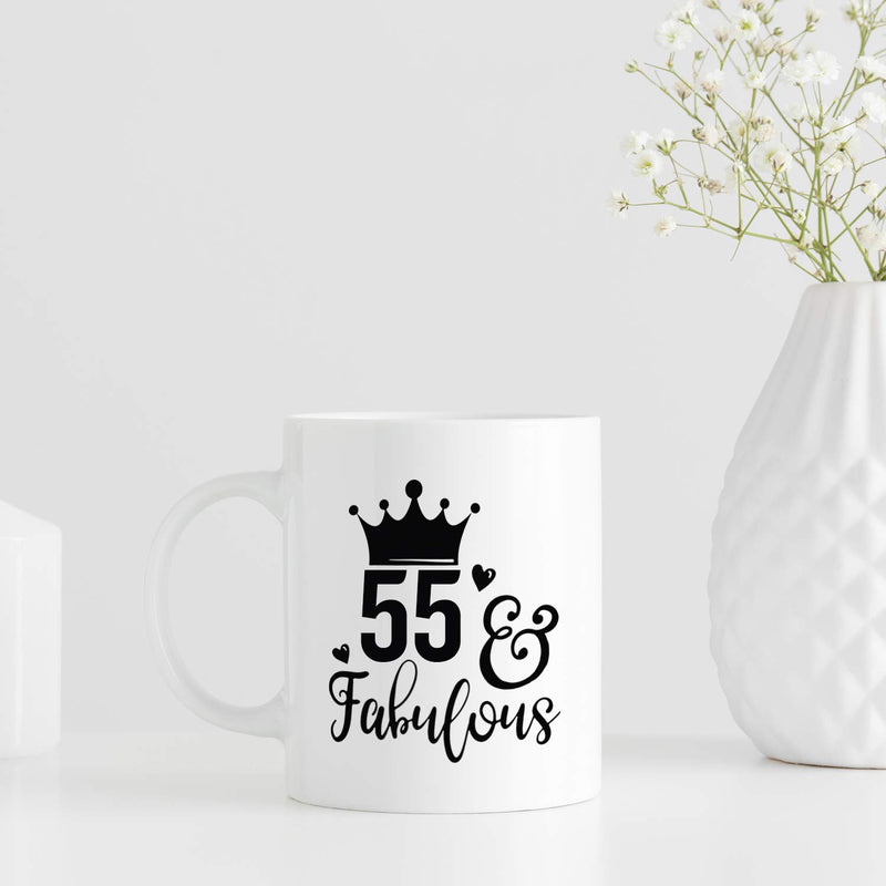 55th Birthday Gifts for Men - 1964 Birthday Gifts for Men, 55 Years Old Birthday Gifts Coffee Mug for Dad, Husband, Friend, Brother, Him, Colleague, Coworker - 11oz