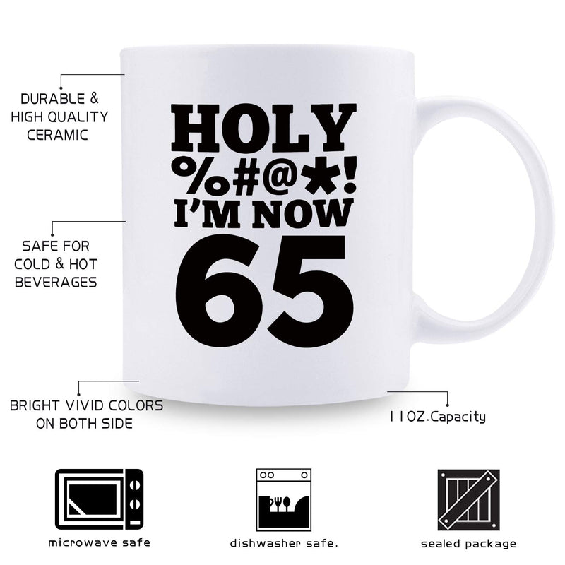 65th Birthday Gifts for Women - 1954 Birthday Gifts for Women, 65 Years Old Birthday Gifts Coffee Mug for Mom, Wife, Friend, Sister, Her, Colleague, Coworker, HOLY MUG - 11oz