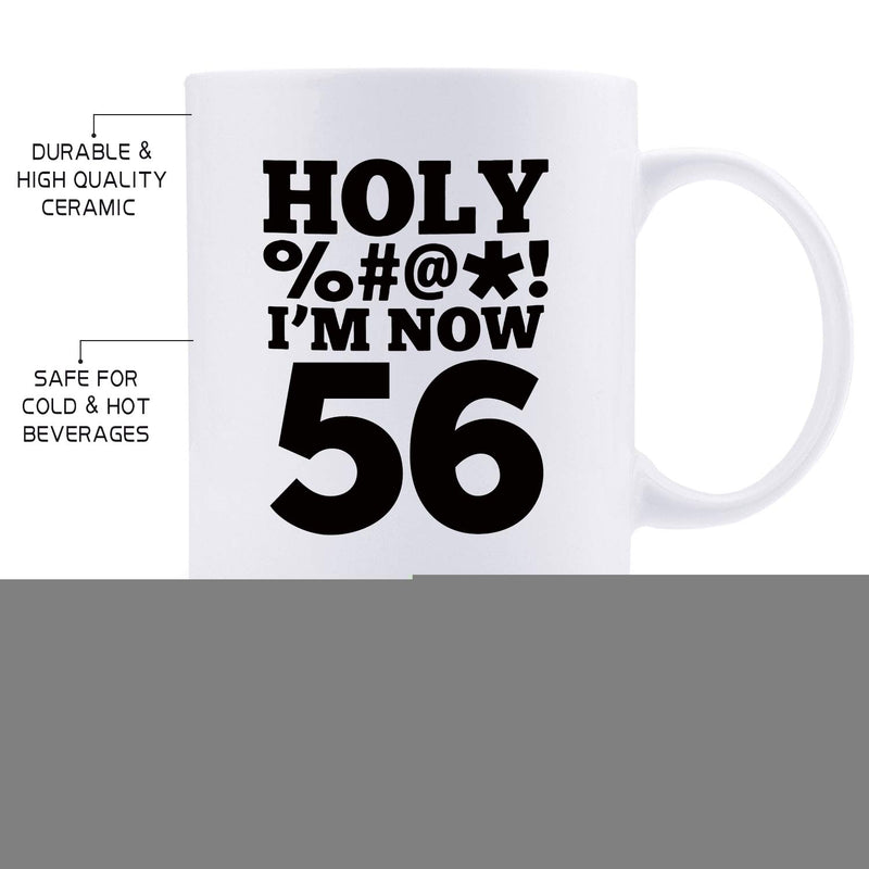 56th Birthday Gifts for Men - 1963 Birthday Gifts for Men, 56 Years Old Birthday Gifts Coffee Mug for Dad, Husband, Friend, Brother, Him, Colleague, Coworker, HOLY MUG - 11oz