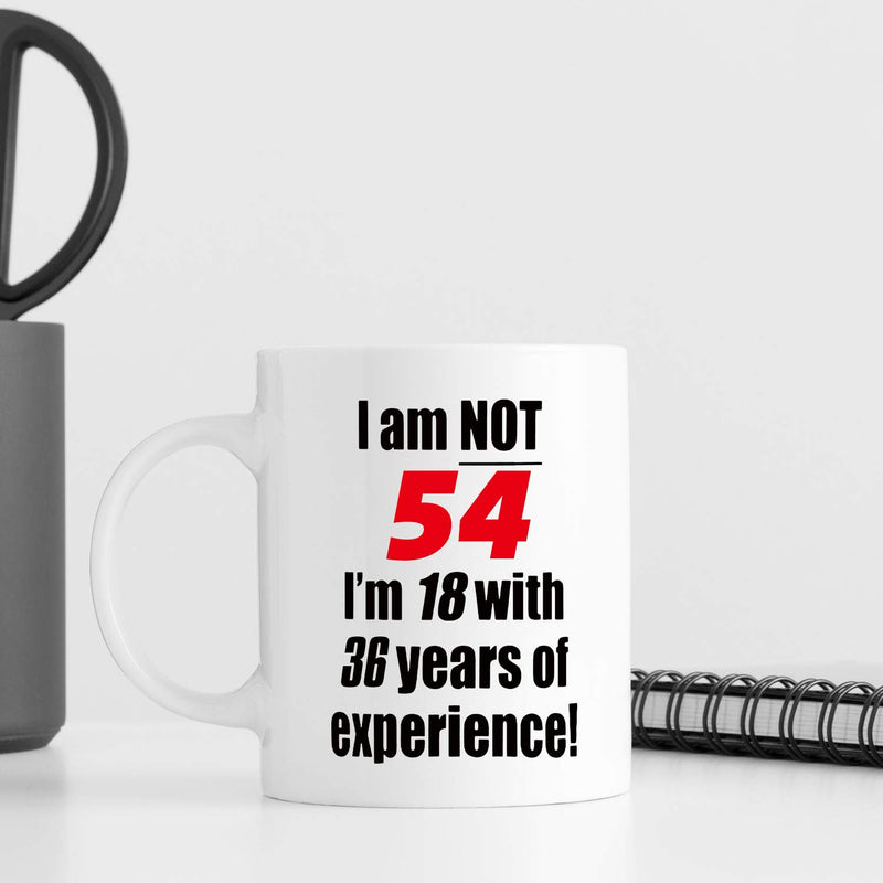 54th Birthday Gifts for Men - 1965 Birthday Gifts for Men, 54 Years Old Birthday Gifts Coffee Mug for Dad, Husband, Friend, Brother, Him, Colleague, Coworker - 11oz