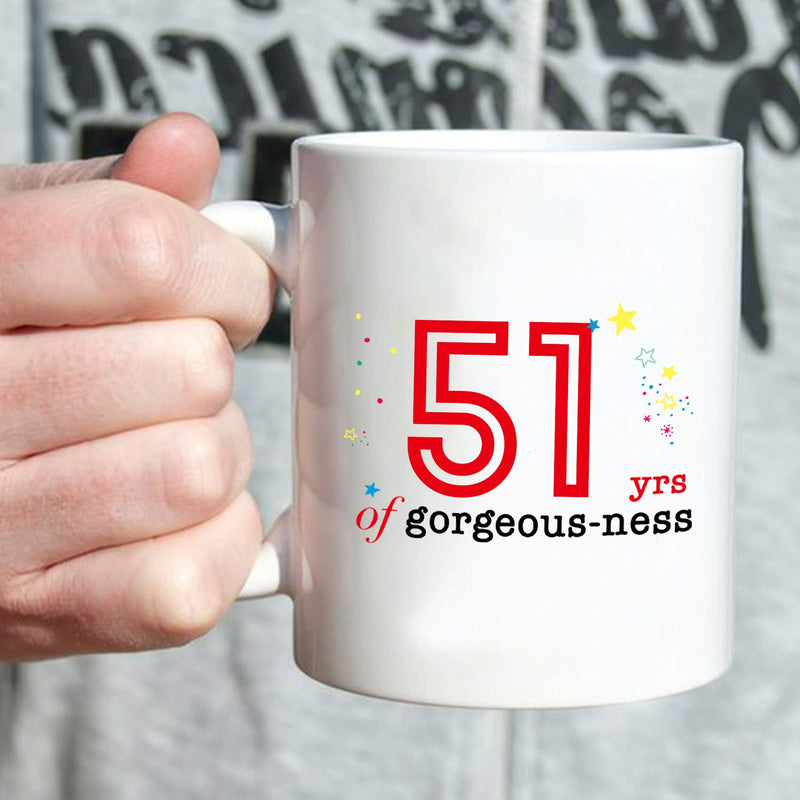 51st Birthday Gifts for Men - 1968 Birthday Gifts for Men, 51 Years Old Birthday Gifts Coffee Mug for Dad, Husband, Friend, Brother, Him, Colleague, Coworker - 11oz