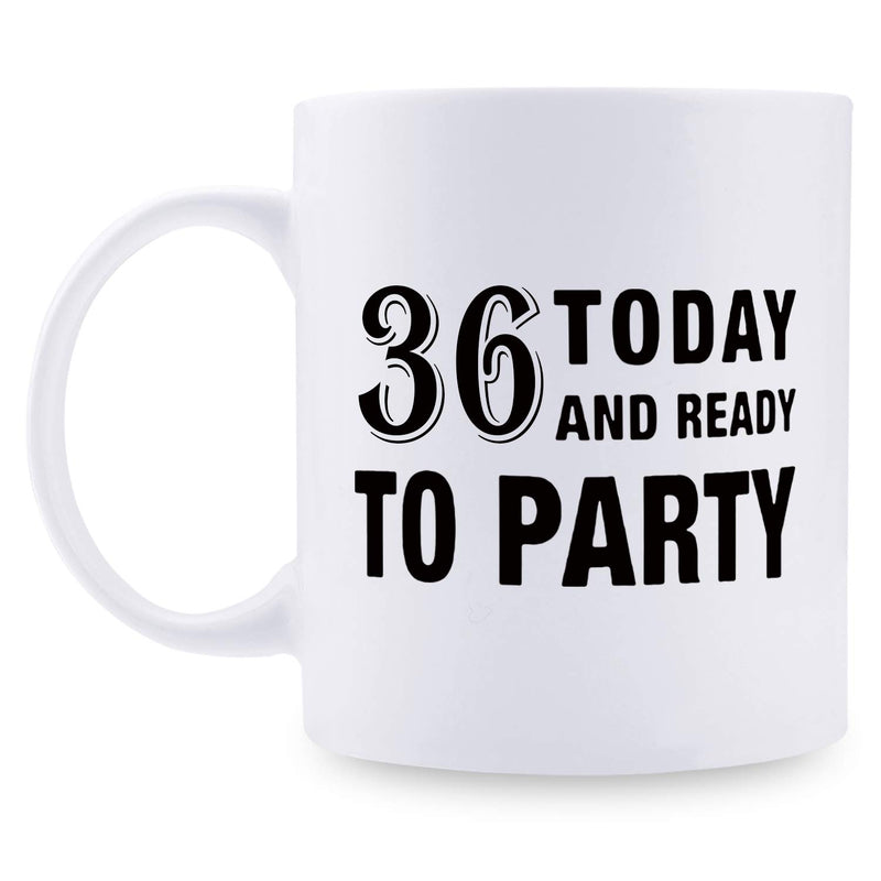 36th Birthday Gifts for Women - 1983 Birthday Gifts for Women, 36 Years Old Birthday Gifts Coffee Mug for Mom, Wife, Friend, Sister, Her, Colleague, Coworker - 11oz