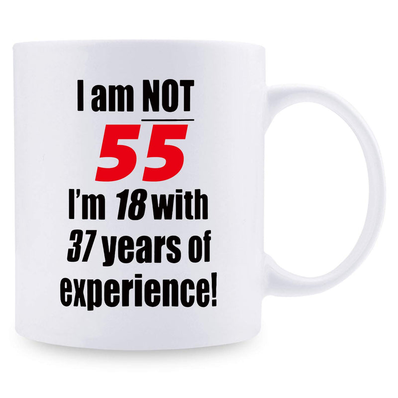 55th Birthday Gifts for Men - 1964 Birthday Gifts for Men, 55 Years Old Birthday Gifts Coffee Mug for Dad, Husband, Friend, Brother, Him, Colleague, Coworker - 11oz