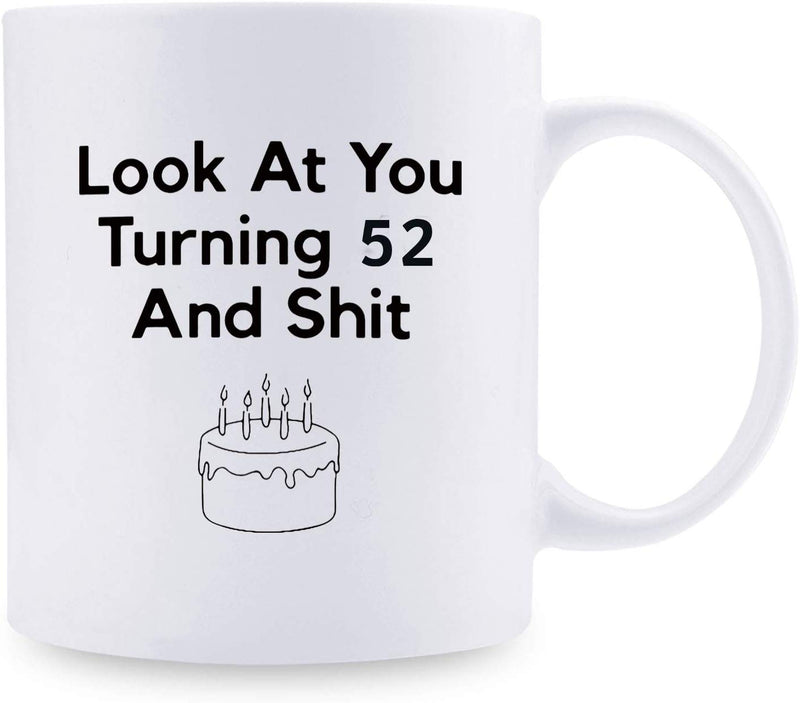 52nd Birthday Gifts for Men - 1967 Birthday Gifts for Men, 52 Years Old Birthday Gifts Coffee Mug for Dad, Husband, Friend, Brother, Him, Colleague, Coworker - 11oz