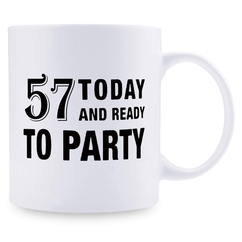 57th Birthday Gifts for Men - 1962 Birthday Gifts for Men, 57 Years Old Birthday Gifts Coffee Mug for Dad, Husband, Friend, Brother, Him, Colleague, Coworker - 11oz