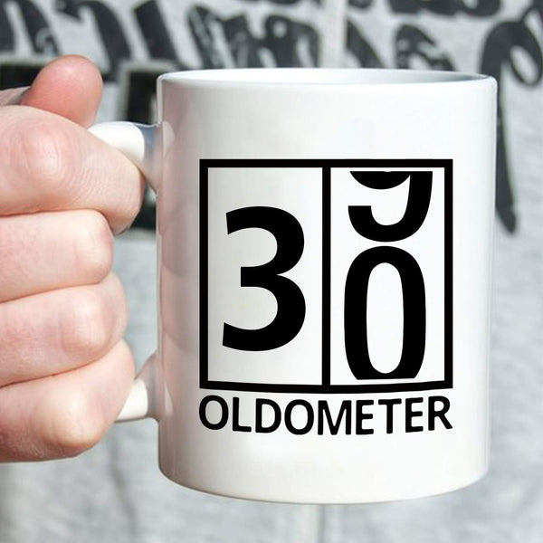 30th Birthday Gifts for Men - 1989 Birthday Gifts for Men, 30 Years Old Birthday Gifts Coffee Mug for Dad, Husband, Friend, Brother, Him, Colleague, Coworker, Oldometer Mug - 11oz