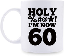 60th Birthday Gifts for Men - 1959 Birthday Gifts for Men, 60 Years Old Birthday Gifts Coffee Mug for Dad, Husband, Friend, Brother, Him, Colleague, Coworker, HOLY MUG - 11oz