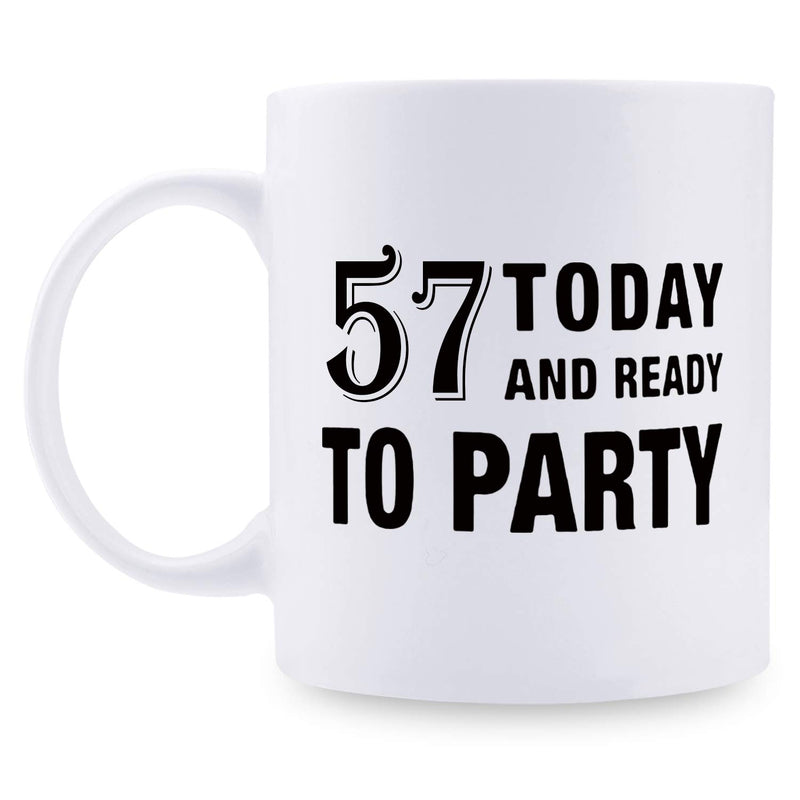 57th Birthday Gifts for Women - 1962 Birthday Gifts for Women, 57 Years Old Birthday Gifts Coffee Mug for Mom, Wife, Friend, Sister, Her, Colleague, Coworker - 11oz