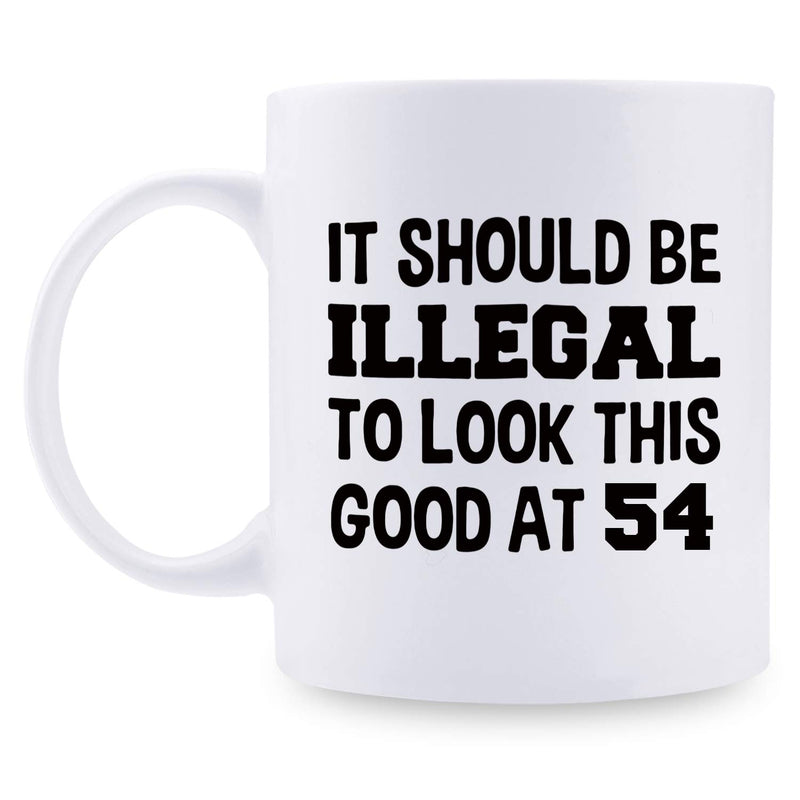 54th Birthday Gifts for Men - 1965 Birthday Gifts for Men, 54 Years Old Birthday Gifts Coffee Mug for Dad, Husband, Friend, Brother, Him, Colleague, Coworker - 11oz