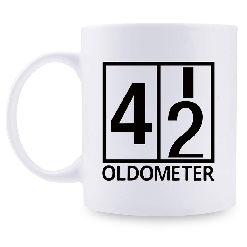 42nd Birthday Gifts for Women - 1977 Birthday Gifts for Women, 42 Years Old Birthday Gifts Coffee Mug for Mom, Wife, Friend, Sister, Her, Colleague, Coworker, Oldometer Mug - 11oz