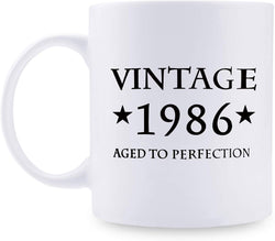 33rd Birthday Gifts for Women - 1986 Birthday Gifts for Women, 33 Years Old Birthday Gifts Coffee Mug for Mom, Wife, Friend, Sister, Her, Colleague, Coworker - 11oz