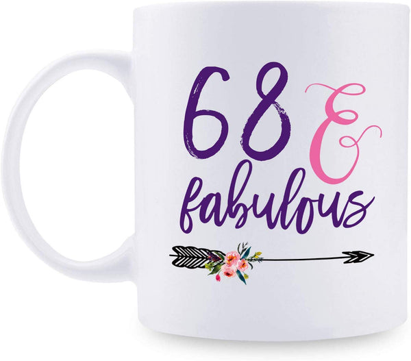 68th Birthday Gifts for Men - 1951 Birthday Gifts for Men, 68 Years Old Birthday Gifts Coffee Mug for Dad, Husband, Friend, Brother, Him, Colleague, Coworker - 11oz